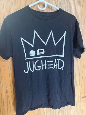 Hot Topic Black Jughead Crown Graphic Tee